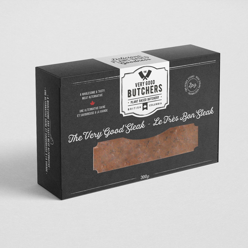 Design Packaging for a Plant-Based Butcher Design by zneliana