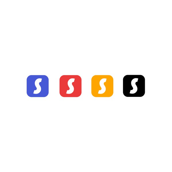 "S" Single Letter Logo Design