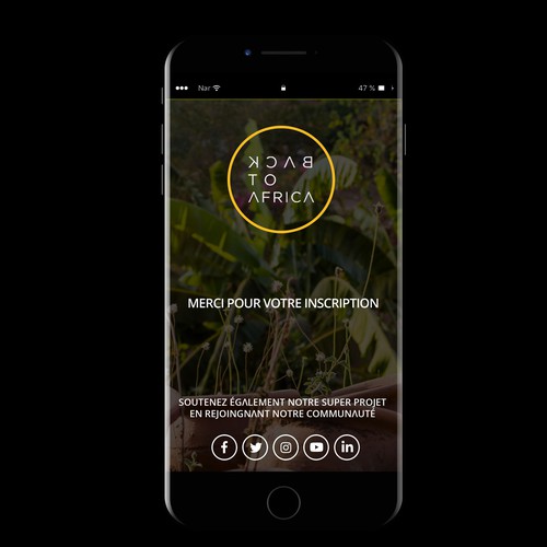 Landing page design contest entry by Ubaxis