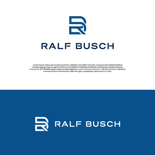 Designs | Ralf Busch Logo for Letter and Business Card | Logo design ...