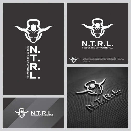 Powerful new logo for our gym equipment business Réalisé par Q_N