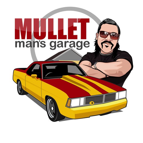 Designs | mullet man's garage | Illustration or graphics contest