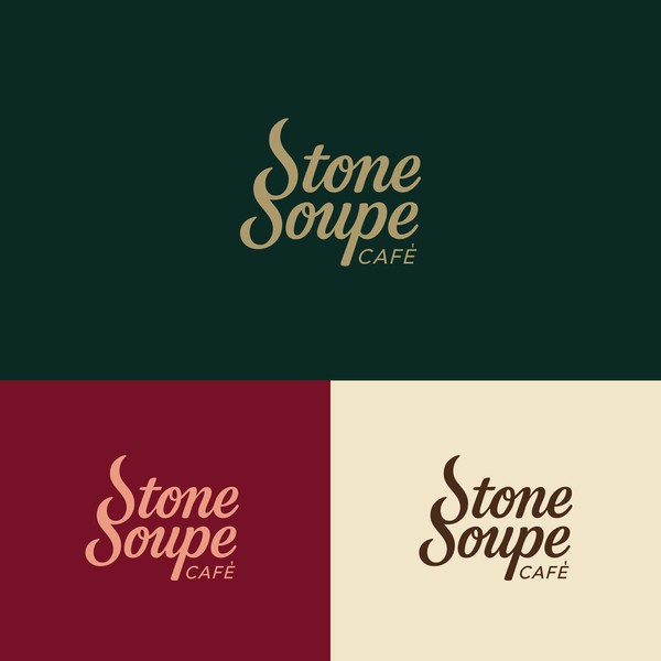 Diseño de JamPasir titulado "stone soupe cafe"