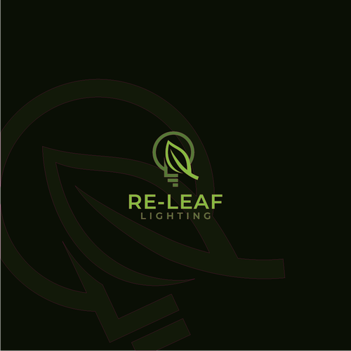 Re-LEAF Lighting logo Design by TMG!