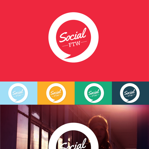 Create a brand identity for our new social media agency "Social FTW" Diseño de Joel Lindberg