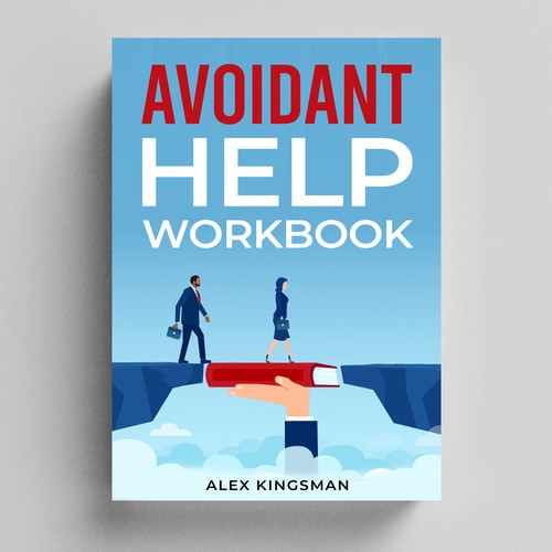 Workbook book cover on Avoidant Attachment Style Design by NoBoundaries