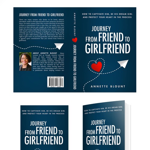 Design a book cover that is fun and playful to help single women experience love beyond friendship Ontwerp door Charala