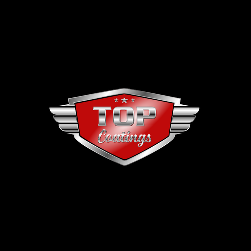 Logo for TOP Coatings Design by rakiarasy