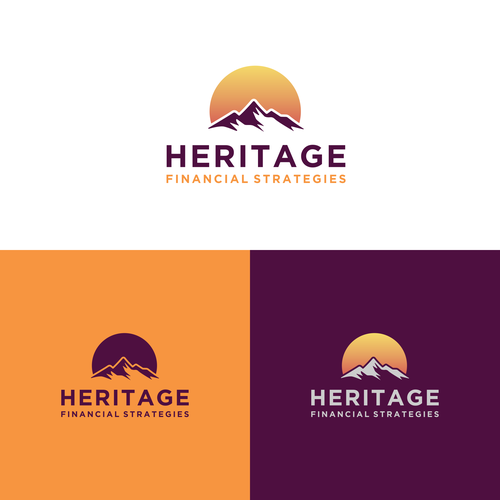 Southwest US Themed Minimalistic Logo for a Fun Financial Planning Co. Design by NC_Studio