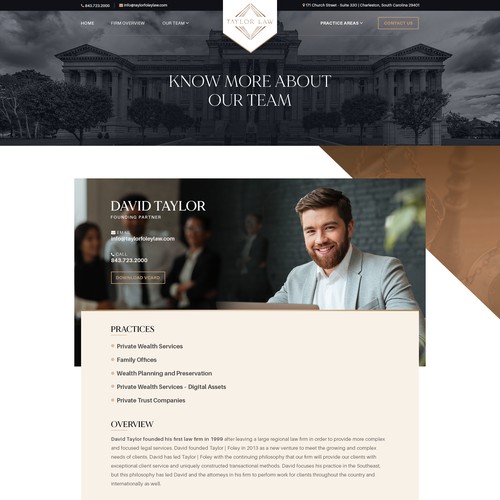 Taylow.Law Website and Software Platform Design by Jasmin_A (AMPLE)