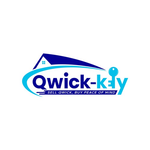 Create a cool character to represent the brand, Qwick-Key-ontwerp door Ngeriza