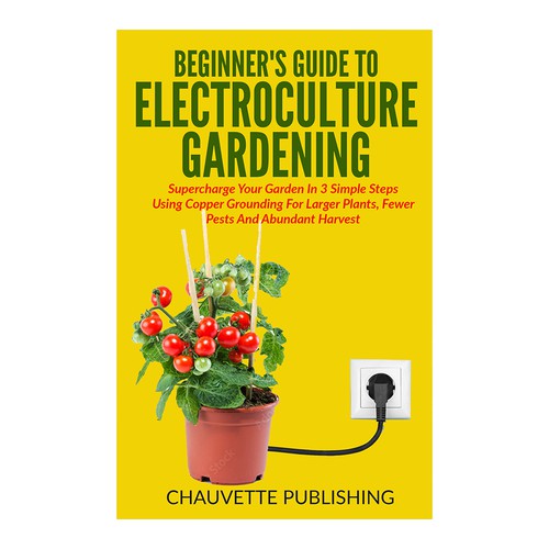 unique ebook cover for gardening book Design by DezignManiac