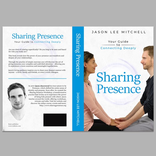 Mindfulness Book Cover on Sharing Presence Design by JePray