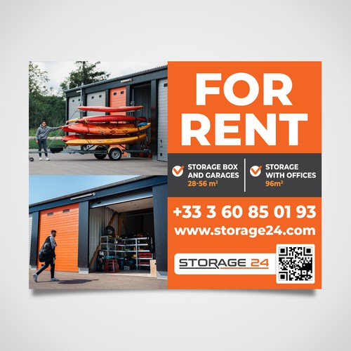 Design di Creative banner design for a storage company di Why Design