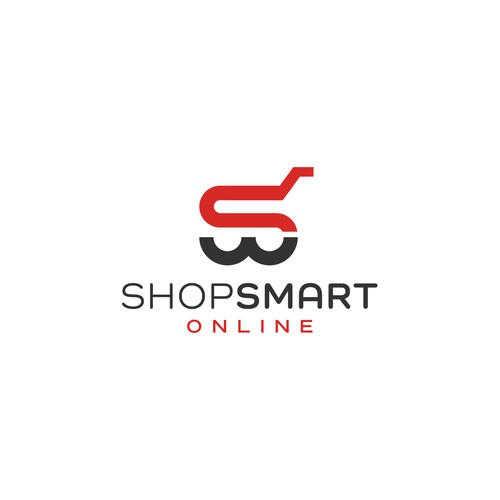 "SHOPSMART ONLINE" BRAND LOGO Design by funkyleviz