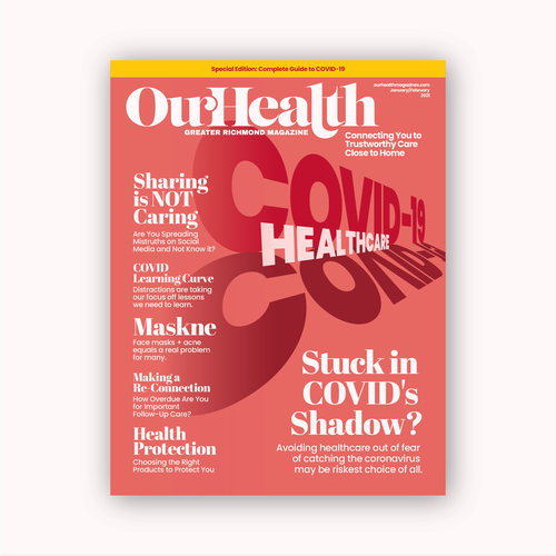 health magazine cover page