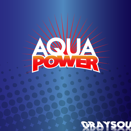 AQUAPOWER ENERGY DRINKS Design by GraySource