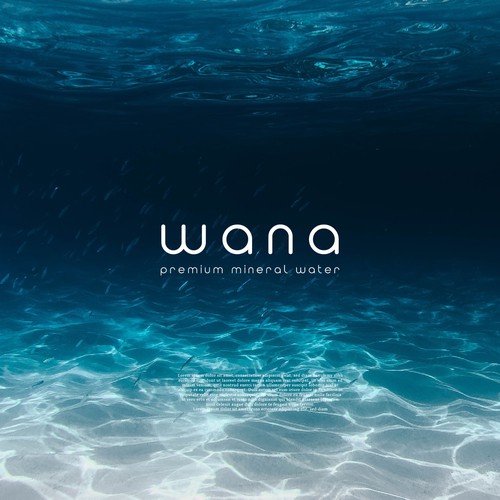 WANA LUXURY MINERAL WATER Design by S A M S O N