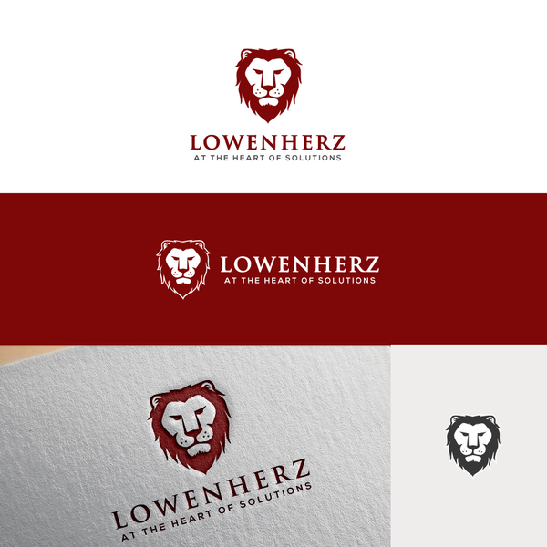 Design by chryl_02 titled "LION LOGO FOR LOWENHERZ"