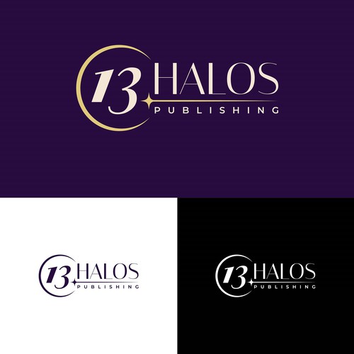 13 Halos Publishing logo Diseño de choryTN