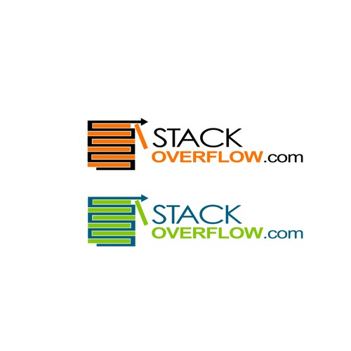 logo for stackoverflow.com Design por grafixsphere