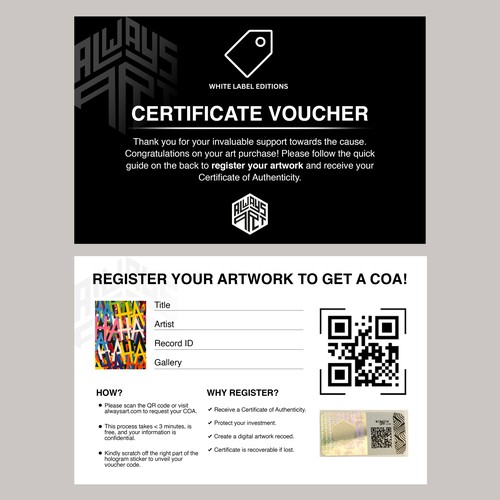 Certificate Voucher Design by Sampu123