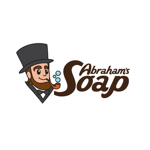 Design ABRAHAM'S SOAP - Design a logo for a men's brand that makes soap bars and natural products por Transformed Design Inc.