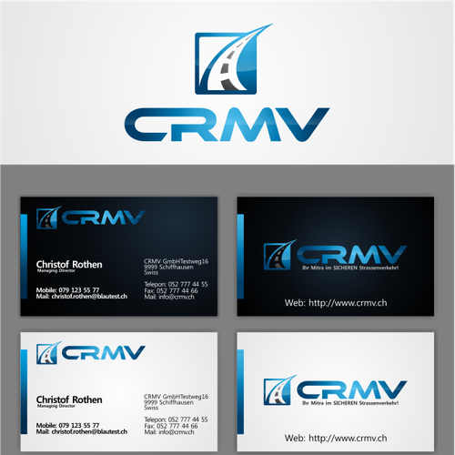 Logo & business card contest entry by ☑WENGL'ER™