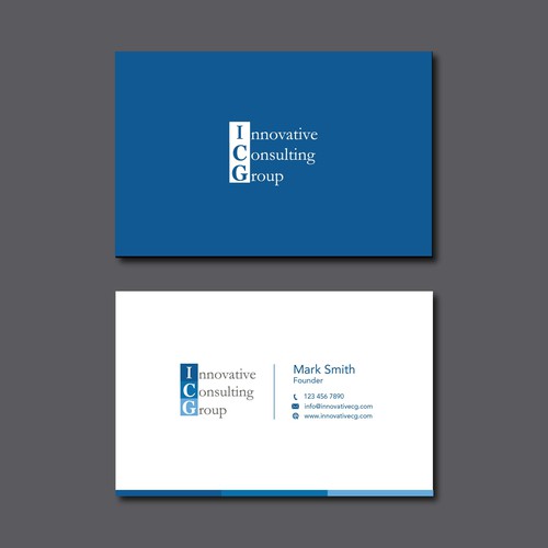 Design di ICG Business Cards di TJeny