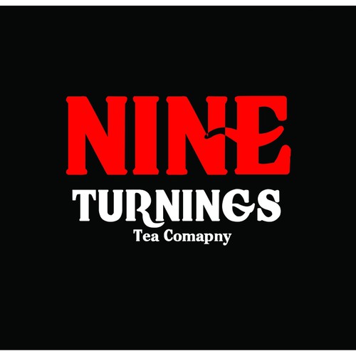 Tea Company logo: The Nine Turnings Tea Company Réalisé par Mihajlo.Stojanovski