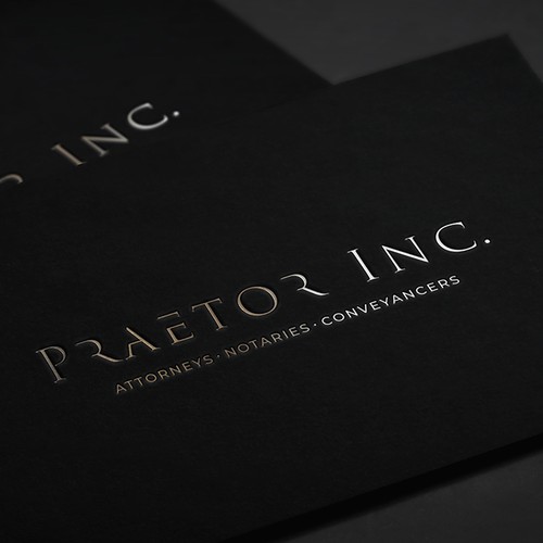 Diseño de New law firm needing an innovative and non traditional logo (Praetor Inc.) de maestro_medak