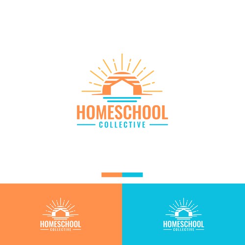 Looking for an amazing upgrade to our Homeschool Collective logo! Design by NuriCreative