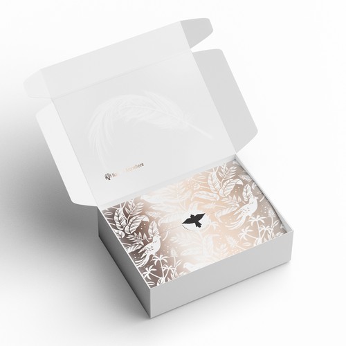 Exclusive gift packaging for an amazing unboxing Design by Dimario Moretti