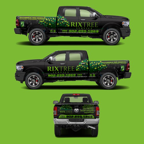 Truck wrap design Design by J.Chaushev