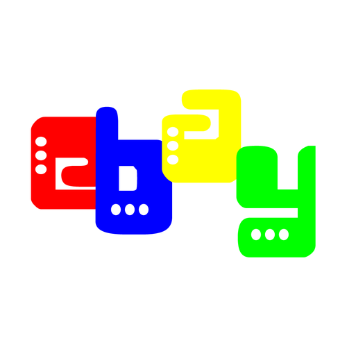 99designs community challenge: re-design eBay's lame new logo! Design by gdcreation.fr