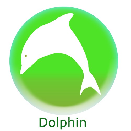 New logo for Dolphin Browser Réalisé par Patrilec