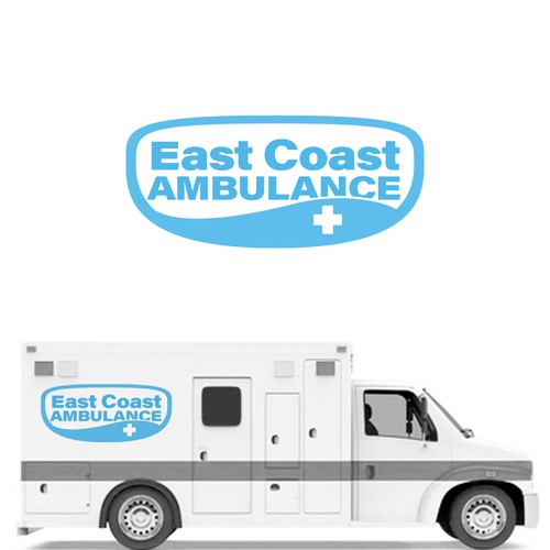 East Coast Ambulance Logo Design réalisé par Police Design