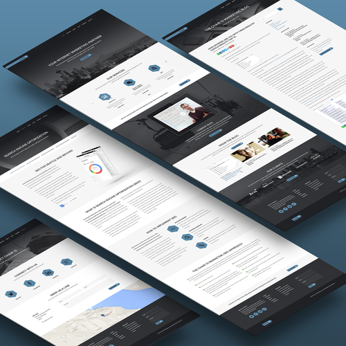 Create a memorable and modern website for Chair 10 Marketing  page