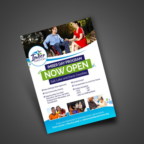 Autism Program Flyer Design by SoftSkills