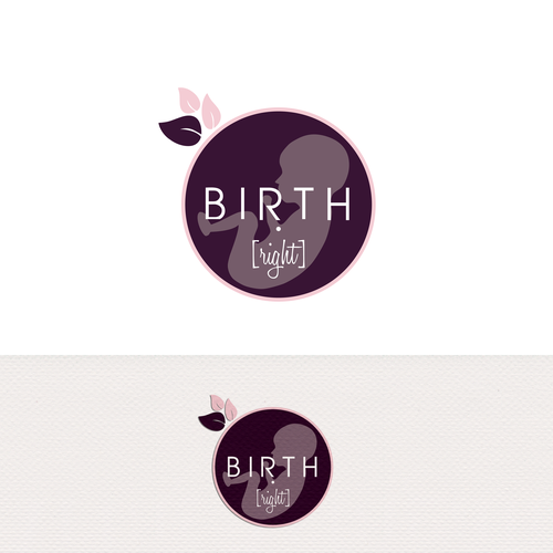 Create an awesome, noticeable and approachable logo for birth.right Design by Mihaela♡