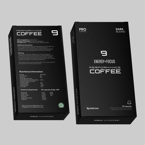Design Performance Coffee Packaging Design by Menna_77