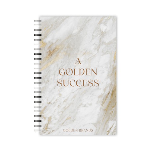 Inspirational Notebook Design for Networking Events for Business Owners Diseño de Shapeology