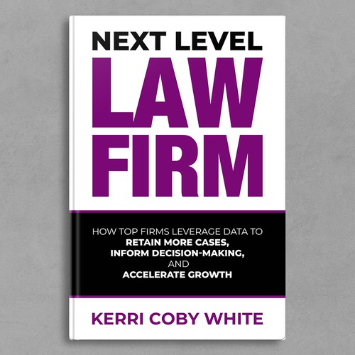 Design a clean and professional book cover targeted to Law Firms Design by Adriano - Covers