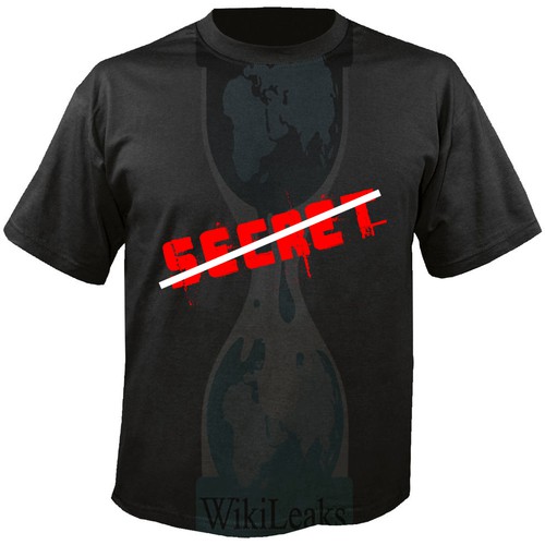 New t-shirt design(s) wanted for WikiLeaks Réalisé par elbamoron