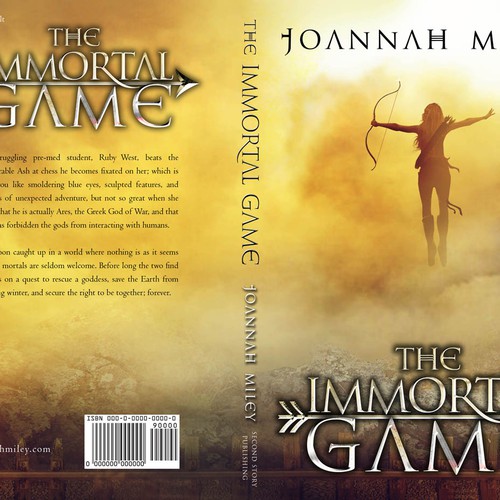 Unique book cover for suspenseful paranormal-romance novel! Design by PINTADO