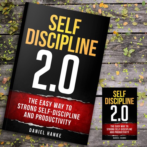 Book cover for a book about SELF-DISCIPLINE Design by Yesna99