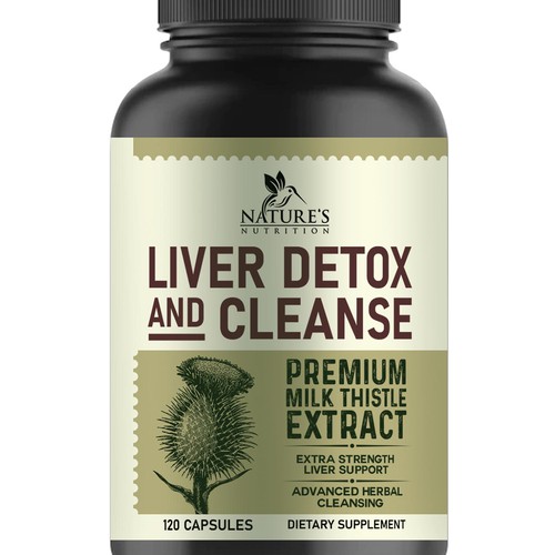 Natural Liver Detox & Cleanse Design Needed for Nature's Nutrition Diseño de sapienpack