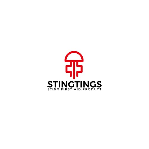 Logo for Jellyfish Sting First Aid Product Design by Lsdes