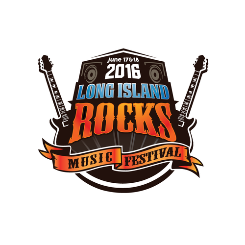 Music festival! the long island rock's music festival | Logo design contest  | 99designs