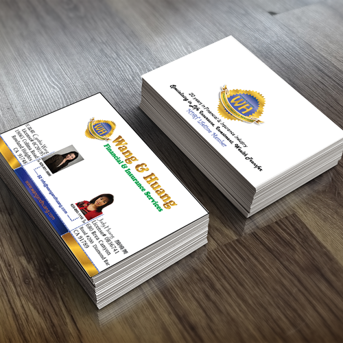 Create Business Card for 2 Persons Name's on 1 Business Card ...